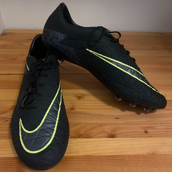 Nike Hypervenom Phinish FG ACC Soccer Cleats, Black, Size 13 - Picture 6 of 6